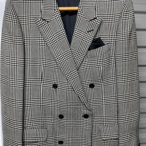 Saint Laurent Wool Cashmere Double- breasted jacket